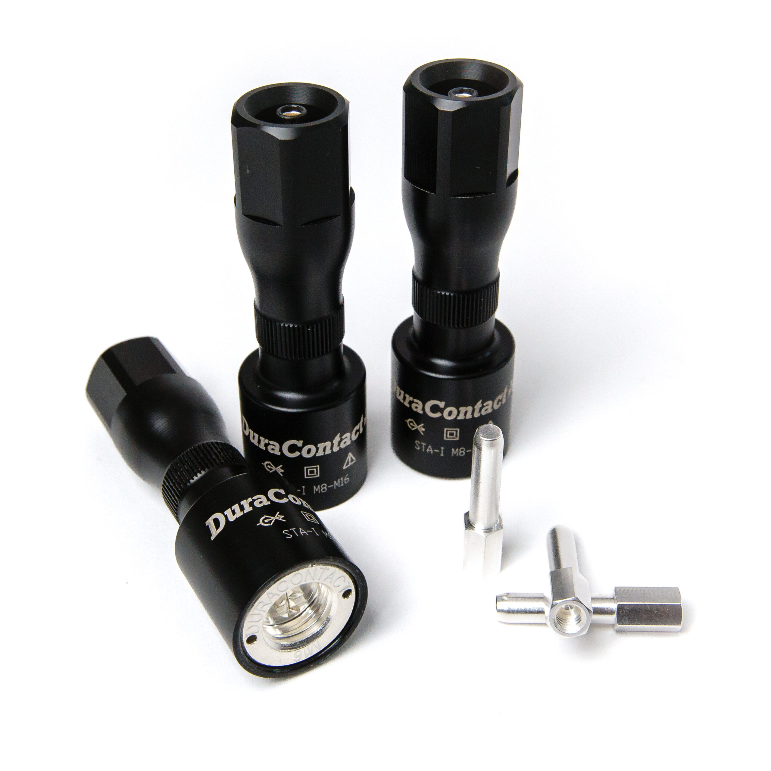 Übersicht verschiedener Motorenprüfadapter – einpolig, mehrpolig und Sonderlösungen