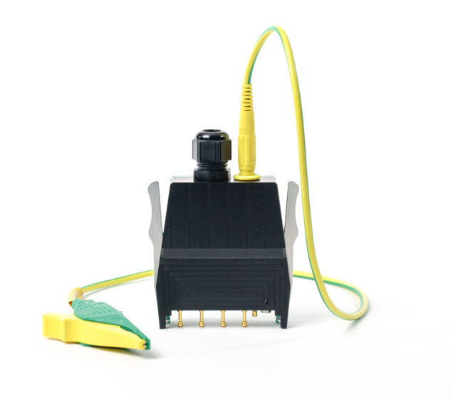 BRA Prüfadaption für Bremsgleichrichter zur sicheren Kontaktierung von Bremsmodulen