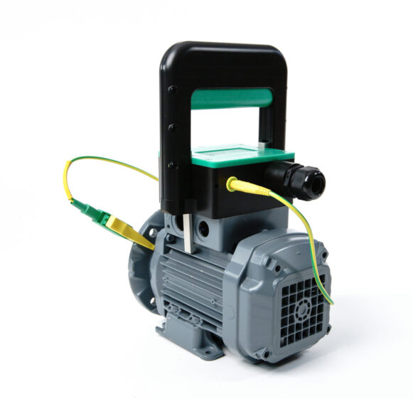 DR63 Prüfadapter mit gehäuseübergreifender Befestigung für spezielle Motorenprüfaufbauten