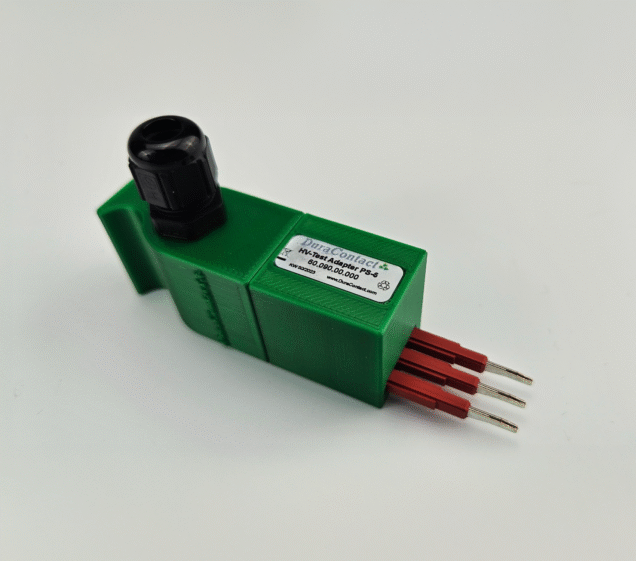 HV Prüfadapter zur schnellen und sicheren Kontaktierung von Reihenklemmen