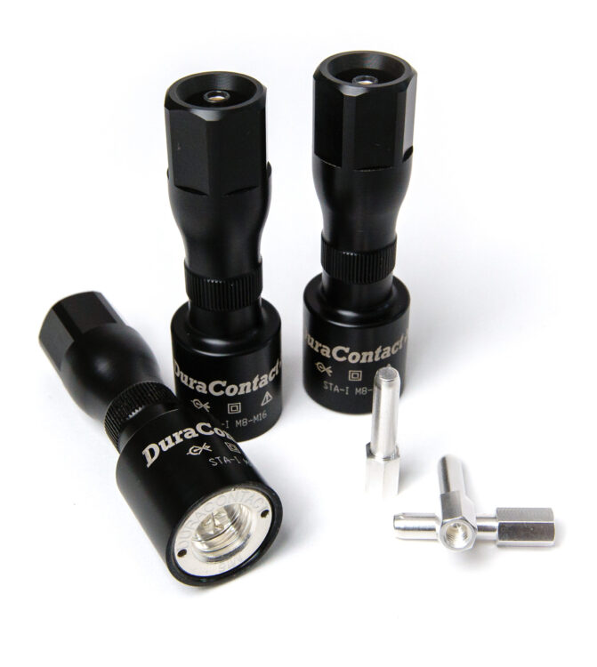 Übersicht verschiedener Motorenprüfadapter – einpolig, mehrpolig und Sonderlösungen